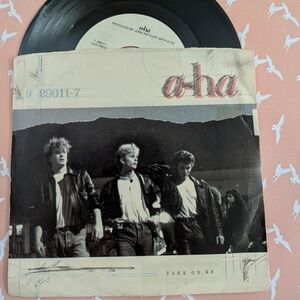 Aha Take On Me Original Record Vinyl 7 In